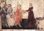 BOTTICELLI, Sandro, Allegoric Painting (from Villa Lemmi) d
